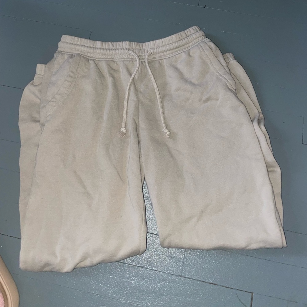 Cream Sweatpants - Picture 2 of 2